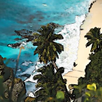Fotografie mit dem Titel "Island Dreams: Tran…" von Fetux_lines, Original-Kunstwerk, Light Painting