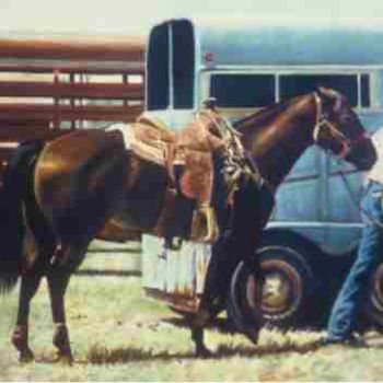 Peinture intitulée "All girl Rodeo" par Floyd Gentry, Œuvre d'art originale