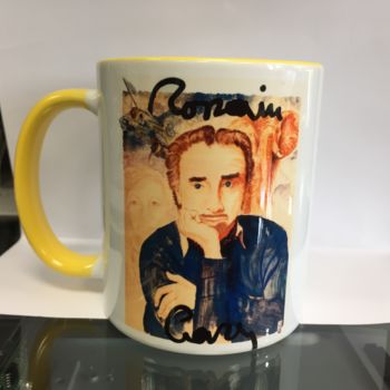 设计 标题为“Mug Romain Gary” 由Gilles David, 原创艺术品, 表艺术