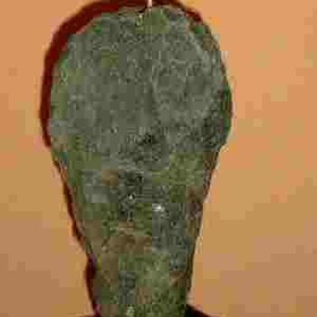 Sculpture titled "homme" by Francois Hecquet, Original Artwork, Stone