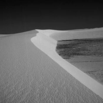 Photography titled "Dune de Gypse" by Francois-Henri Louchet, Original Artwork