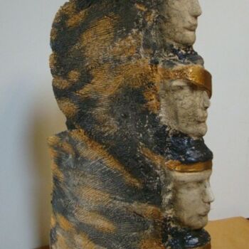 Sculpture titled "achajowie" by Fijal Kowski, Original Artwork
