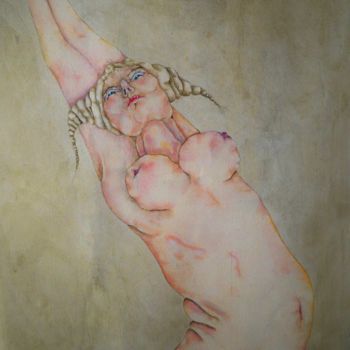 Pittura intitolato "barbara" da Philippe Bertholet, Opera d'arte originale