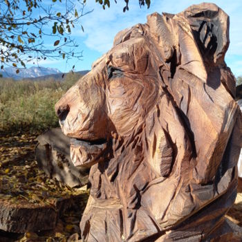 Sculpture titled "Скульптура из дерева" by Vladimir Filatov, Original Artwork, Wood