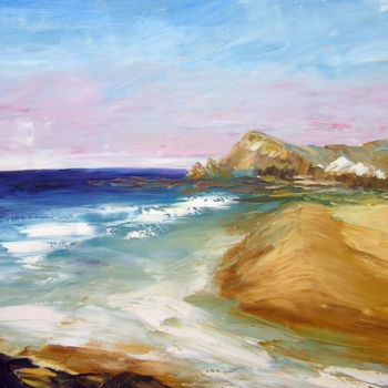 Painting titled "Costa Vicentina" by Filo, Original Artwork