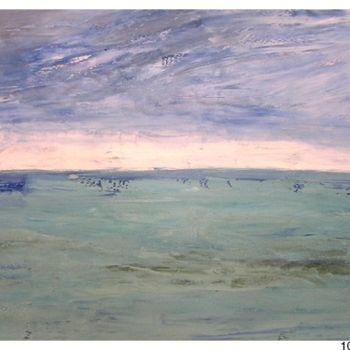 Peinture intitulée "Entre ciel et terre" par Filo, Œuvre d'art originale
