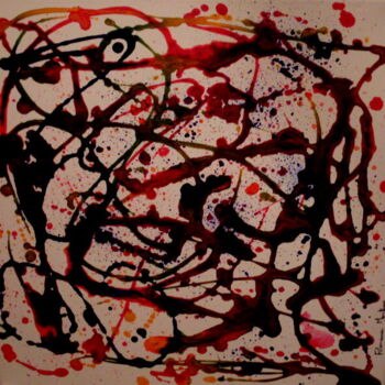 Pittura intitolato "Labirinto I" da Filomena Martins, Opera d'arte originale