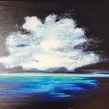 Painting titled "Cloud" by Sylwia Skoczylas-Quagraine, Original Artwork, Acrylic