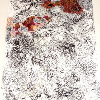 Installation intitulée "Laid de papier peint" par Studio Figi, Œuvre d'art originale, Papier