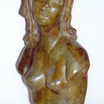 Skulptur mit dem Titel "Eve" von Jeanine Fitou Valens, Original-Kunstwerk, Bronze