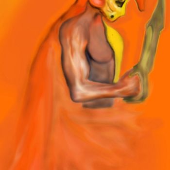 Digital Arts titled "Phoenix" by Fixer, Original Artwork, Digital Painting