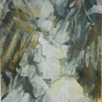Peinture intitulée "L'avalanche" par François Lamy, Œuvre d'art originale