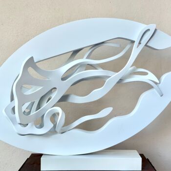 Sculpture intitulée "''Copula''" par Flandez, Œuvre d'art originale, Plastique