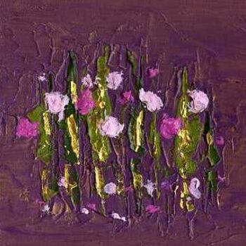 Peinture intitulée ""Fleurs des champs"…" par Flasi, Œuvre d'art originale