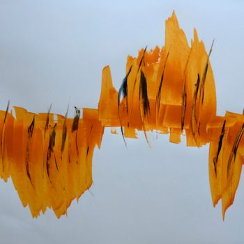 Malerei mit dem Titel "Good vibrations" von Florence Barre, Original-Kunstwerk, Acryl