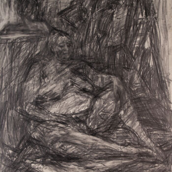 Tekening getiteld "Nude Woman" door Fleur Elise Noble, Origineel Kunstwerk, Potlood