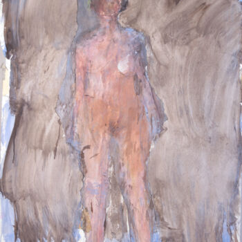「Nude 4」というタイトルの絵画 Fleur Elise Nobleによって, オリジナルのアートワーク, アクリル