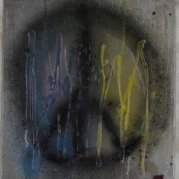 Pittura intitolato "liberty PEACE" da Fleur Keil, Opera d'arte originale, Spray