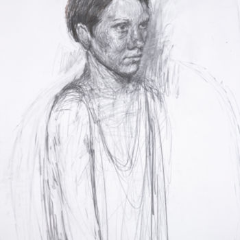 Dessin intitulée "Erica" par Fleur Elise Noble, Œuvre d'art originale, Crayon