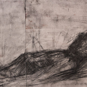 Dessin intitulée "Man Sleeping" par Fleur Elise Noble, Œuvre d'art originale, Crayon