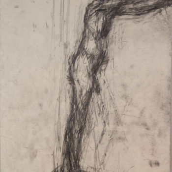 Desenho intitulada "Man Standing" por Fleur Elise Noble, Obras de arte originais, Lápis