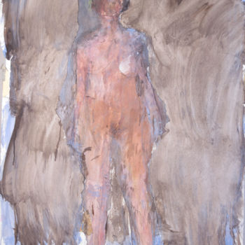 Painting titled "Nude 4" by Fleur Elise Noble, Original Artwork, Acrylic