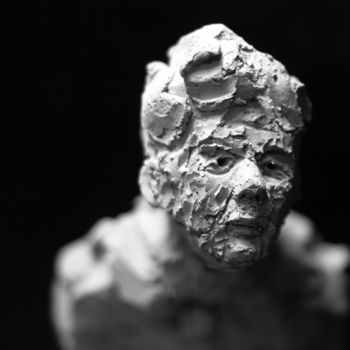 Sculpture intitulée "Clay Face 19" par Fleur Elise Noble, Œuvre d'art originale, Terre cuite