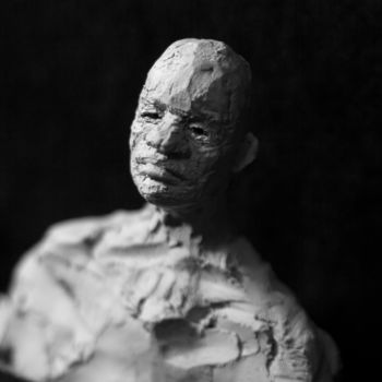 雕塑 标题为“Clay Face 28” 由Fleur Elise Noble, 原创艺术品, 兵马俑