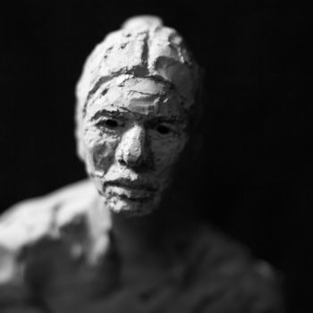 Sculpture intitulée "Clay Face 32" par Fleur Elise Noble, Œuvre d'art originale, Terre cuite