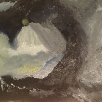 Pintura intitulada "Hommage à Turner" por Anne Flora De Negroni, Obras de arte originais