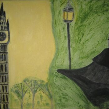 Painting titled "UK : BEN AND GENTLE…" by Flora I., Original Artwork