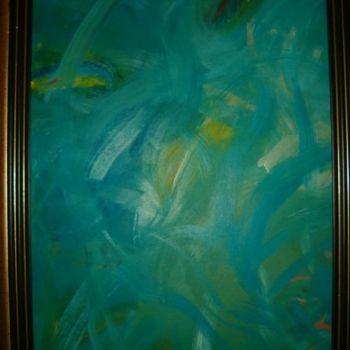 Painting titled "pisces" by Flora, Original Artwork, Oil