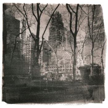 Fotografie mit dem Titel "NY TRACKS 14" von Florence Cardenti, Original-Kunstwerk, Analog Fotografie