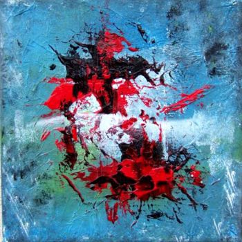 Pittura intitolato "synapse" da Flo Art Abstrait, Opera d'arte originale