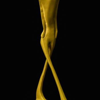 Скульптура под названием "L'Homme debout revi…" - Florence Scaglia, Подлинное произведение искусства