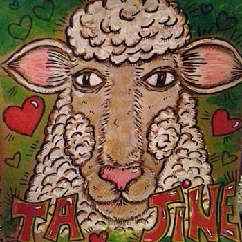 "Tajine le mouton" başlıklı Tablo Flo R tarafından, Orijinal sanat