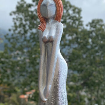 Escultura titulada ""ATTENTE" BÉTON" por Florence   Duet, Obra de arte original, Hormigón