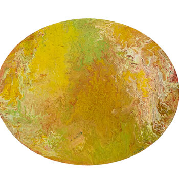 绘画 标题为“Mimosa” 由Florence Féraud-Aiglin, 原创艺术品, 丙烯 安装在纸板上