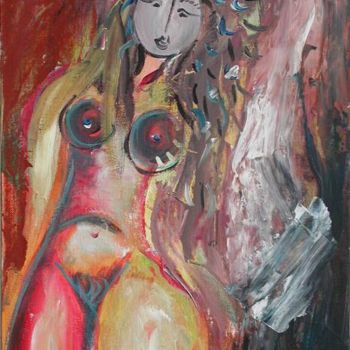 Painting titled "sans titre" by Florence Fraisse, Original Artwork