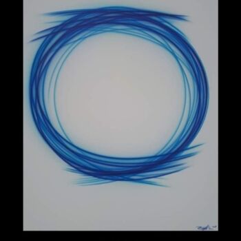 "Light curves" başlıklı Tablo Florent Boisard tarafından, Orijinal sanat, Hava fırçası