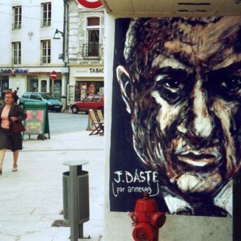 Peinture intitulée "Jean Dasté" par Florent Prudent Cécile Rateau, Œuvre d'art originale