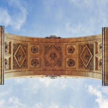 Fotografie mit dem Titel "Paris - Porte Saint…" von Florent Siegenthaler, Original-Kunstwerk, Digitale Fotografie