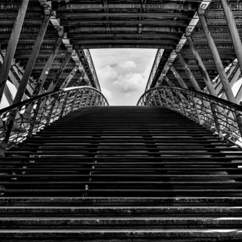 Фотография под названием "Passerelle Léopold-…" - Florent Siegenthaler, Подлинное произведение искусства, Цифровая фотография