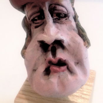 Sculpture intitulée "Phileas SANFOG" par Stet, Œuvre d'art originale, Plastique