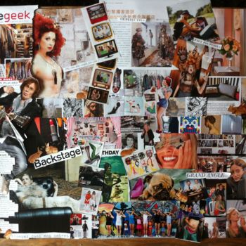 Arts numériques intitulée "CULTURE GEEK" par Floriane Slt, Œuvre d'art originale, Collages