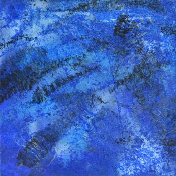 Peinture intitulée "Blue" par Flojo, Œuvre d'art originale, Acrylique