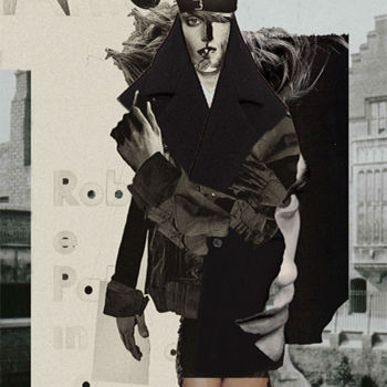 Arte digitale intitolato "S_K1" da Florianflorian, Opera d'arte originale, Collages