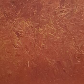 Peinture intitulée "Copper Spirit" par Flydie, Œuvre d'art originale, Acrylique