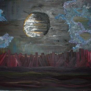 Painting titled "ECLIPSE" by Flying Color, Original Artwork