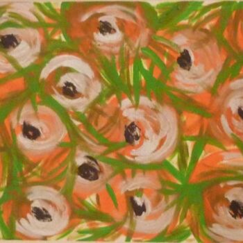 Peinture intitulée "Flowers for Lily" par Florence Flynsh, Œuvre d'art originale, Huile